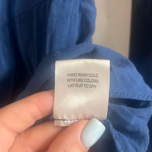 ✨Anthropologie ModCloth Trusty Travel Button Up Sz 1X Tunic Top✨ - Picture 10 of 10